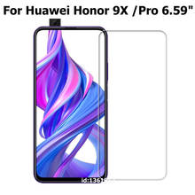 Película de vidro temperado 9h para huawei honor 9x pro, 2 peças, proteção de alta qualidade à prova de explosão, protetor de tela para huawei honor 9 x 2024 - compre barato