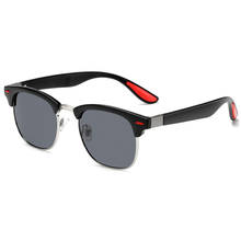 Polarized Sunglasses Half Frame Vintage Sun Glasses Famous Brand Sunglases Polaroid Sunglasses Retro Feminino for Women Men 2024 - buy cheap