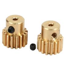 2Pcs Motor Gear 16T for SG 1603 SG 1604 SG1603 SG1604 1/16 RC Car Spare Parts Accessories 2024 - buy cheap