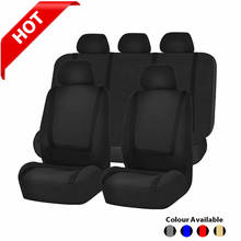 Refresh-Conjunto de fundas de asiento de coche para la mayoría de los coches, cubiertas delanteras y traseras, con diseño de rayas, Protector de asiento de coche 2024 - compra barato