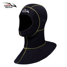 3MM  Neoprene Men Women Scuba Diving Snorkeling Neck Hat Full Face Mask Waterproof Warm Spearfishing Swimming Hood Cap 2024 - buy cheap