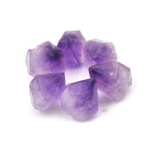 5pcs Purple Gem Natural Amethyst Single Crystal Dropship Natural Hexagonal Crystal Quartz Healing Fluorite Wand Stone Purple 2024 - buy cheap