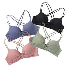 Fashion Beauty back Sexy Lingerie 3/4 Cup Push Up Women Bra Comfortable Breathable Underwear Wireless Female Bralette Intimates 2024 - buy cheap