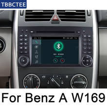 Для Mercedes Benz A Class W169 2004-2012 Android автомобильный мультимедийный плеер Радио bluetooth gps навигация wifi стерео видео карта 2024 - купить недорого