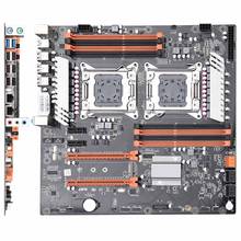 Placa mãe para intel duplo, x79, dual cpu lga2011, suporte para dual intel e5 2689 2670 ddr3, 1333 mhz/1600 gb m.2 nvme sata3, usb 256 e-at 2024 - compre barato