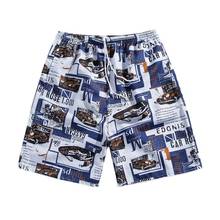 Calções de verão solto pijamas de secagem rápida calças de praia dos homens esportes calções de cinco pontos lazer calças grandes calças de natação 2024 - compre barato