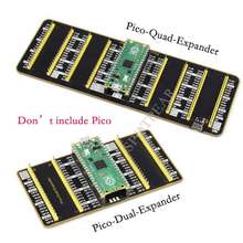 Pico-Dual/Quad-expansor para Raspberry Pi Pico, dos juegos de cabezales masculinos 2024 - compra barato