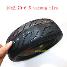 Pneus de vácuo sem câmara de 10 polegadas, pneus a vácuo 10x2.70-6.5 para scooter elétrica, equilibrado para muitos tamanhos como o 10*2.70-6.5 2024 - compre barato