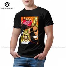 All Might-Camiseta de manga corta de algodón para hombre, ropa de calle con estampado, 4xl 2024 - compra barato