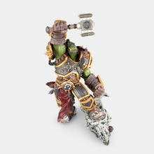 Dc wow boneco do orc shamman, figuras de ação de pvc, modelo colecionável de brinquedos 2024 - compre barato