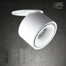 Mini lâmpada de led embutida para teto, 5w 7w 10w, 360 graus de rotação, embutido para teto 2024 - compre barato