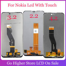 🔥Para Nokia 2,2/Nokia 3,2 para Nokia 4,2 LCD Display Digitalizador de pantalla táctil reemplazo de montaje de vidrio 2024 - compra barato