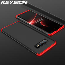 KEYSION 3in1 Case for Samsung Galaxy S10 5G S10 Plus S10+ S10e S9 S8 Matte Hard PC Phone Cover for Samsung Note 10 10 Pro 9 8 2024 - buy cheap