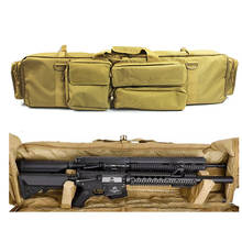 Bolsa de transporte para arma, equipamento tático, airsoft, tiro, rifle de caça, bolsa de proteção, esporte ao ar livre, acampamento, caminhada, 98cm, 38 polegadas 2024 - compre barato