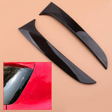 1 par de spoiler lateral para janela traseira de carro, divisor preto, para bmw série 1, f20, f21, 2012, 2013, 2014, 2015, 2016, 2017, 2018 2024 - compre barato