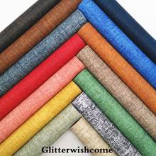 Glitterwishcome-láminas de cuero de imitación para lazos, láminas de 21x29cm, tamaño A4, para arcos, GM3220B 2024 - compra barato