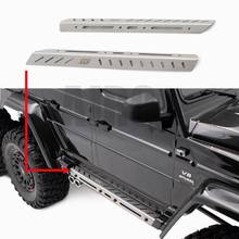 The left and right anti-scratch strips of the TRX6 6X6 G63 RC car shell side skid plate stainless steel anti-scratch strips 2024 - buy cheap