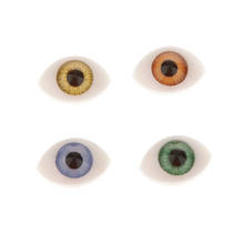 8PCs 4 Colors Plastic Oval Eyes For Animals Doll Mask Toy DIY Crafts 14x9mm 2024 - buy cheap