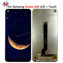 Tela lcd para samsung galaxy a60, display de toque, peças para reparo e montagem 2024 - compre barato