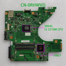 Подлинная CN-0RHWVD 0RHWVD w I3-2310M CPU 48.4ND01. 011 материнская плата для ноутбука Dell Vostro 131 V131 2024 - купить недорого