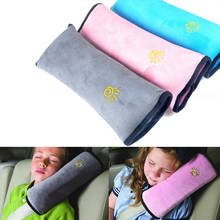 Almohada de protección para el cuello para niños, cojín suave para el coche, cinturón de seguridad para el hombro, soporte, 1 ud. 2024 - compra barato