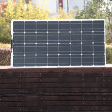 Panel Solar 300 W 200 W 100 W 400 W flexible para фотатический PV monocristalino elemento cargador 12v 24V 2024 - compra barato