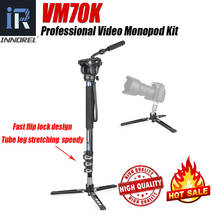 INNOREL VM70K Professional Video Monopod Kit with Fluid Head and Removable Tripod Base for DSLR Telescopic Camera Camcorders 2024 - buy cheap