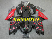 Kit de carenado de molde de inyección para Aprilia RS125 06 07 08 09 10 11 RS 125 2006 2011 ABS, juego de carenados rojo y negro + regalos AA20 2024 - compra barato