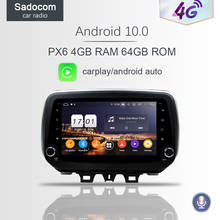 Reproductor multimedia con pantalla de 9 "y navegación GPS para Hyundai, autorradio 2 din con Android 720, 4GB RAM, 64 GB ROM, dvd, 10,0 P, PX6, para Hyundai IX35 Tucson 2018, 2019, 5,0 2024 - compra barato