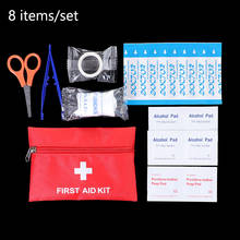 8 Items/16 pcs Travel medical kits small First Aid Kit bags Car First Aid kit outdoor Emergency  Survival Kits Self Defense 2024 - buy cheap