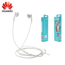 Оригинальные наушники Huawei AM110 3,5 мм, проводная Спортивная гарнитура с микрофоном для Huawei P30 P8 P9 lite Mate 30 7 8 Honor 9X 8X 30S 2024 - купить недорого