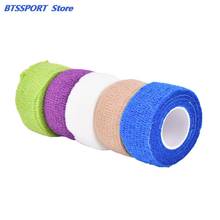 Sale 4.5m x 2.5cm Self-Adhering Bandage Wraps Elastic Adhesive First Aid Tape Waterproof and breathable 5 Colors 2024 - buy cheap