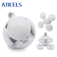 AC 85-265V LED Folding Bulb E27 30W Football Shape UFO Lamp Super bright LED Bulb White 6500K 2024 - buy cheap