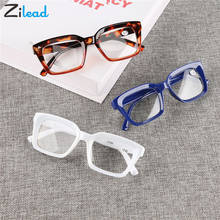 Zilead-gafas de lectura ultraligeras para hombre y mujer, lentes de lectura para ordenador, cómodas, clásicas, de resina, para presbicia 2024 - compra barato