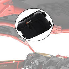 KEMiMOTO UTV Bag Over head Roof tent Bag Overhead Storage Bag For Can Am Commander Maverick X3 2024 - купить недорого