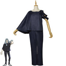 Anime Jujutsu Kaisen Mahito Cosplay Costume Adult Fancy Suit Top+Pants Halloween Carnival Uniforms Custom Made 2024 - buy cheap