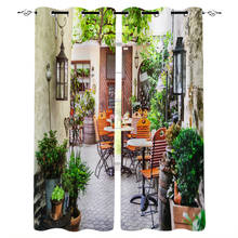 European Courtyard Window Curtains For Living Room Kitchen Bedroom Modern Window Treatments Drapes Blinds 2024 - buy cheap