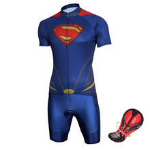 Super Hero Cycling Jersey Men Set 2022 Summer Short Sleeve Bike Clothing Sport Dress Bicycle Clothes Male Uniform Mallot Mtb Kit 2024 - buy cheap
