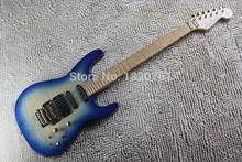 Frete grátis canadense tiger maple fingerboard jackson branco azul guitarra elétrica ferragem de ouro com tremolo sistema 14510 2024 - compre barato