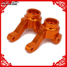 RCAWD Steering Hub Carrier Steering Blocks Upright Set Left Right For Rc Car 1/10 HPI RS4 113708 RS4001 6061-T6 2024 - buy cheap