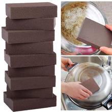 Flexible Kitchen Cleaning Descaling Clean Brush Carborundum Sponge Househeld Cleaning Tool Emery Rust Removing Scouring Pads 2024 - buy cheap