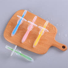 Bebê escova de dentes crianças treinamento silicone macio escova de dentes crianças dental cuidados orais ferramenta de dentes do bebê dentição mordedor 2024 - compre barato