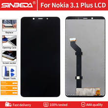 Digitalizador LCD Original de 6,0 "para Nokia 3,1 Plus TA-1118 TA-1104 TA-1125 TA-1117 TA-1113 TA-1115, montaje de pantalla táctil 2024 - compra barato
