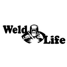 Fashion Weld Life Car Sticker Automobiles Exterior Accessories Vinyl Decal for Toyota Honda Lada Bmw Audi 2024 - buy cheap