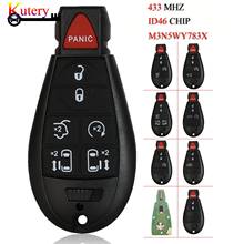 jingyuqin 5pcs/Lot Remote Smart Car Key For Chrysler Jeep Grand Cherokee M3N5WY783X 433MHZ ID46 PCF7961 Chip 2/3/4/5/6/7Buttons 2024 - buy cheap