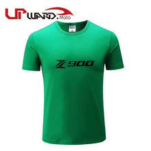 Camiseta para kawasaki z900 z 900, camiseta masculina com estampa de logotipo, manga curta de verão 2024 - compre barato