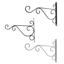 Wall-Mounted Hook Flower Stand Decoration Wall Hanging Basket Bracket Simple flower Pot Holder 2024 - buy cheap