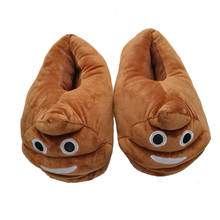 Mazefeng Cute Funny Winter Shoes Women Slippers Unisex Brown Fashion Plush Female Indoors Slippers Home Warm Slippers Ladies 2024 - buy cheap