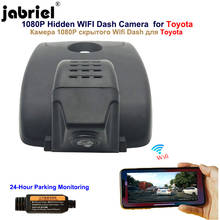 Jabriel 1080P Hidden Wifi Dash cam car dvr for Toyota Corolla ae101 altis ae100 axio ae92 ae111 AVALON Camry chr Highlander rav4 2024 - buy cheap