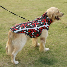 Colete para cachorro plus size, casaco quente à prova de vento para outono e inverno, roupa reflexiva para cães médios e grandes 2024 - compre barato